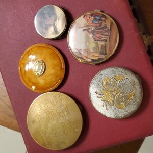 Vintage Antique Powder/Mirror Compacts